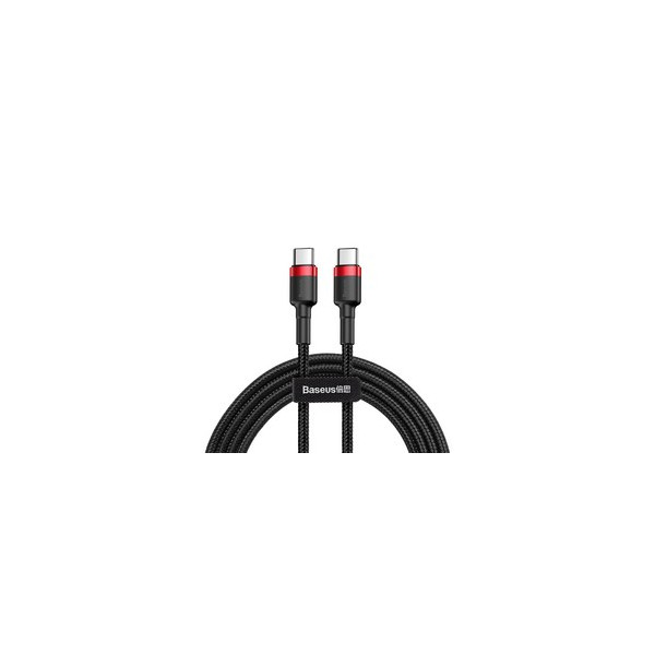 베이스어스 카풀시리즈 C to C타입 PD2.0 QC3.0 초고속 충전케이블 20V 3A 60W