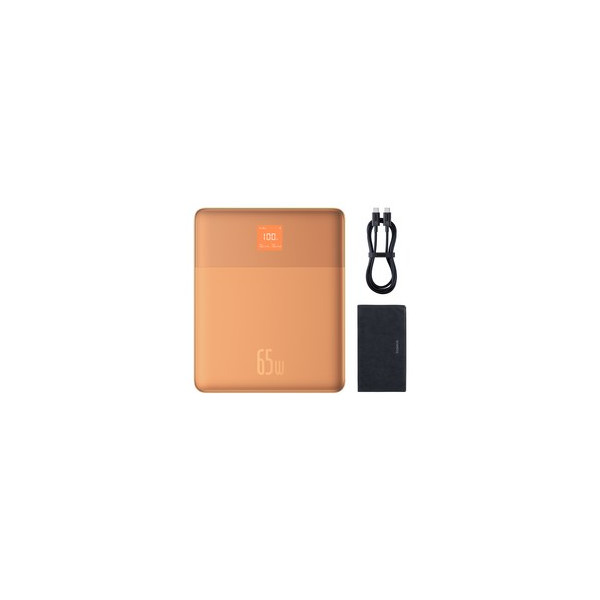 베이스어스 블레이드2 고속 대용량 7.3mm 보조배터리 12000mAh 65W + C타입 고속 충전 케이블 세트