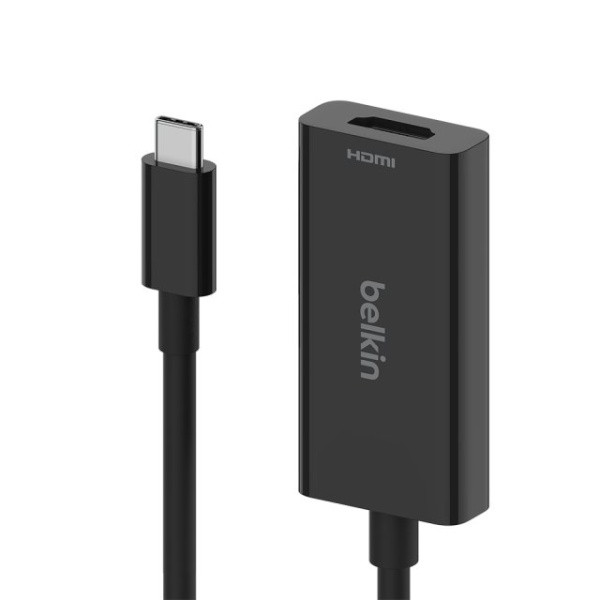 Type-C to HDMI 2.1 M/F 미러링 연장케이블, AVC013btBK [블랙/0.11m]